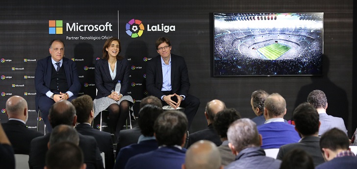LaLiga extiende sus contenidos deportivos a 500 millones de personas con Microsoft News